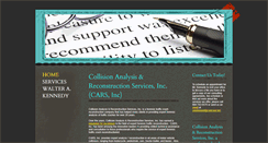 Desktop Screenshot of collision-analysis-and-reconstruction-services.com